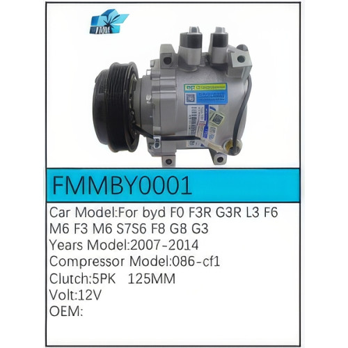 PartzBiz CE: -สำหรับคอมเพรสเซอร์ BYD - FMMBY0001 PartzBiz CE: -สำหรับคอมเพรสเซอร์ BYD - FMMBY0001