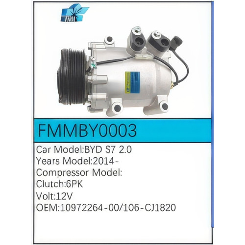 PartzBiz CE: -สำหรับคอมเพรสเซอร์ BYD - FMMBY0003