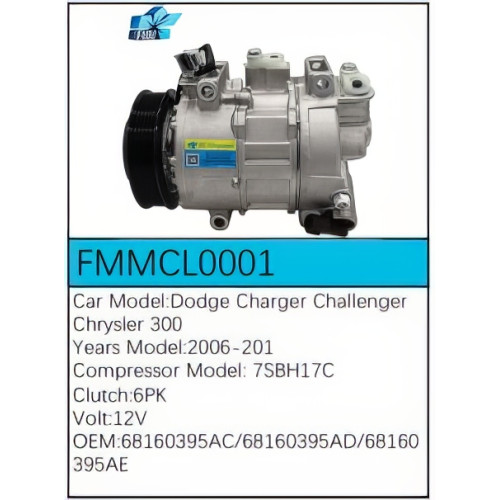 PartzBiz CE: -Compressor for Chrysler - FMMCL0001 PartzBiz CE: -Compressor for Chrysler - FMMCL0001