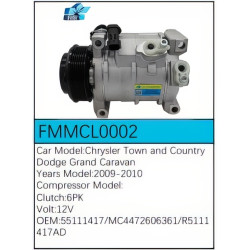 PartzBiz CE FMMCL0002 - สำหรับคอมเพรสเซอร์ Chrysler - FMMCL0002 PartzBiz CE FMMCL0002 - สำหรับคอมเพรสเซอร์ Chrysler - FMMCL0002