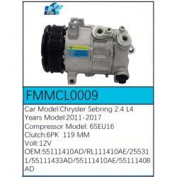 PartzBiz CE FMMCL0009 - สำหรับคอมเพรสเซอร์ Chrysler - FMMCL0009 PartzBiz CE FMMCL0009 - สำหรับคอมเพรสเซอร์ Chrysler - FMMCL0009
