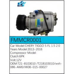 PartzBiz CE FMMCR0001 - สำหรับคอมเพรสเซอร์ Chery - FMMCR0001 PartzBiz CE FMMCR0001 - สำหรับคอมเพรสเซอร์ Chery - FMMCR0001