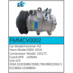 PartzBiz CE FMMCV0002 - สำหรับคอมเพรสเซอร์ Chevrolet - FMMCV0002