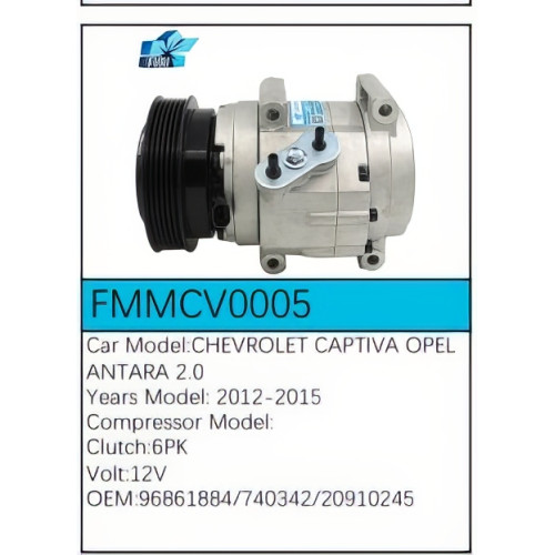 PartzBiz CE: -Compressor for Chevrolet - FMMCV0005 PartzBiz CE: -Compressor for Chevrolet - FMMCV0005