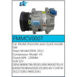 PartzBiz CE FMMCV0007 - Compressor for Chevrolet - FMMCV0007 PartzBiz CE FMMCV0007 - Compressor for Chevrolet - FMMCV0007