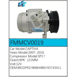PartzBiz CE FMMCV0019 - สำหรับคอมเพรสเซอร์ Chevrolet - FMMCV0019
