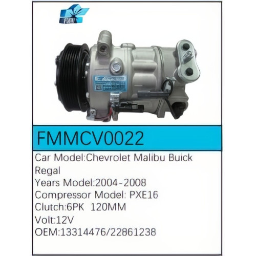 PartzBiz CE: -Compressor for Chevrolet - FMMCV0022 PartzBiz CE: -Compressor for Chevrolet - FMMCV0022