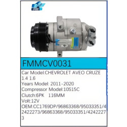 PartzBiz CE FMMCV0031 - สำหรับคอมเพรสเซอร์ Chevrolet - FMMCV0031