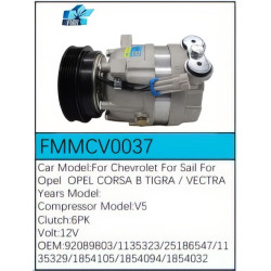 PartzBiz CE FMMCV0037 - สำหรับคอมเพรสเซอร์ Chevrolet - FMMCV0037 PartzBiz CE FMMCV0037 - สำหรับคอมเพรสเซอร์ Chevrolet - FMMCV0037