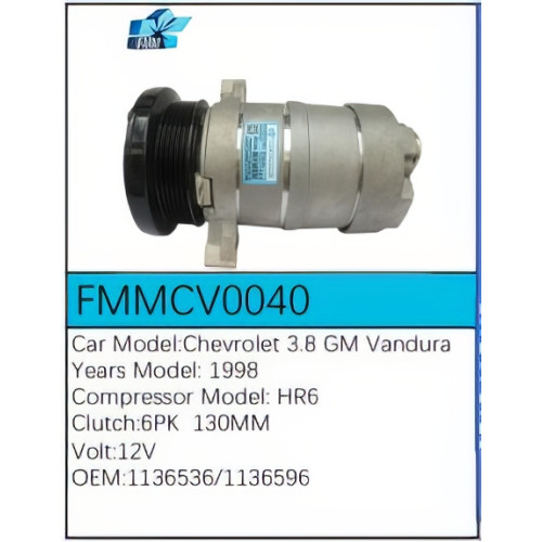 PartzBiz CE: -สำหรับคอมเพรสเซอร์ Chevrolet - FMMCV0040