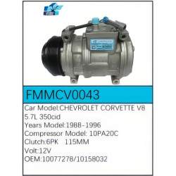 PartzBiz CE FMMCV0043 - สำหรับคอมเพรสเซอร์ Chevrolet - FMMCV0043 PartzBiz CE FMMCV0043 - สำหรับคอมเพรสเซอร์ Chevrolet - FMMCV0043