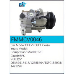 PartzBiz CE FMMCV0046 - สำหรับคอมเพรสเซอร์ Chevrolet - FMMCV0046 PartzBiz CE FMMCV0046 - สำหรับคอมเพรสเซอร์ Chevrolet - FMMCV0046