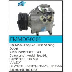 PartzBiz CE FMMDG0001 - สำหรับคอมเพรสเซอร์ Dodge - FMMDG0001 PartzBiz CE FMMDG0001 - สำหรับคอมเพรสเซอร์ Dodge - FMMDG0001