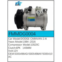 PartzBiz CE FMMDG0004 - Compressor for Dodge - FMMDG0004 PartzBiz CE FMMDG0004 - Compressor for Dodge - FMMDG0004