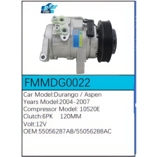 PartzBiz CE: -สำหรับคอมเพรสเซอร์ Dodge - FMMDG0022 PartzBiz CE: -สำหรับคอมเพรสเซอร์ Dodge - FMMDG0022