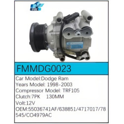PartzBiz CE FMMDG0023 - Compressor for Dodge - FMMDG0023 PartzBiz CE FMMDG0023 - Compressor for Dodge - FMMDG0023