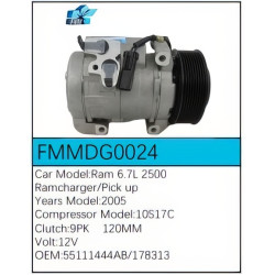 PartzBiz CE FMMDG0024 - Compressor for Dodge - FMMDG0024 PartzBiz CE FMMDG0024 - Compressor for Dodge - FMMDG0024
