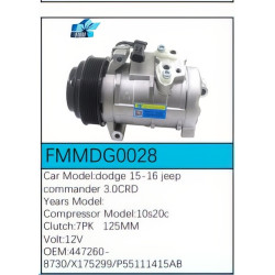PartzBiz CE FMMDG0028 - Compressor for Dodge - FMMDG0028 PartzBiz CE FMMDG0028 - Compressor for Dodge - FMMDG0028
