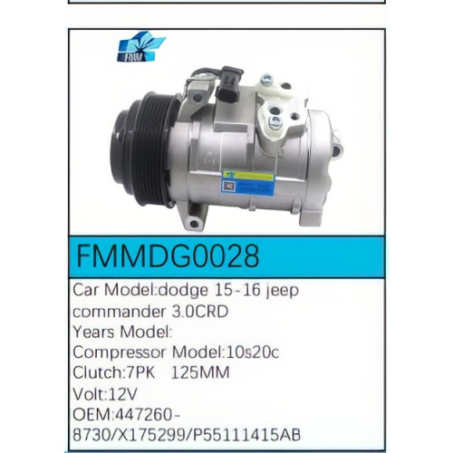PartzBiz CE: -Compressor for Dodge - FMMDG0028 PartzBiz CE: -Compressor for Dodge - FMMDG0028