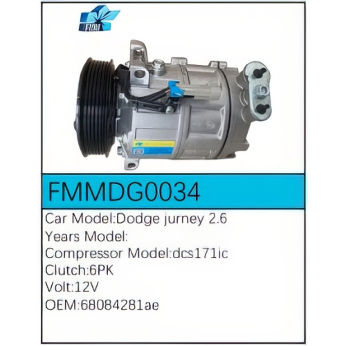 PartzBiz CE: -สำหรับคอมเพรสเซอร์ Dodge - FMMDG0034