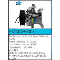 PartzBiz CE FMMDH0003 - สำหรับคอมเพรสเซอร์ Toyota - FMMDH0003 PartzBiz CE FMMDH0003 - สำหรับคอมเพรสเซอร์ Toyota - FMMDH0003