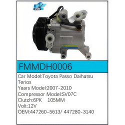 PartzBiz CE FMMDH0006 - สำหรับคอมเพรสเซอร์ Daihatsu - FMMDH0006 PartzBiz CE FMMDH0006 - สำหรับคอมเพรสเซอร์ Daihatsu - FMMDH0006
