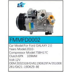 PartzBiz CE FMMFD0002 - สำหรับคอมเพรสเซอร์ Ford - FMMFD0002