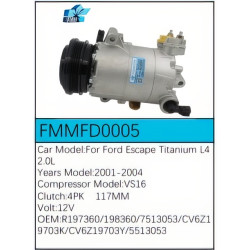 PartzBiz CE FMMFD0005 - สำหรับคอมเพรสเซอร์ Ford - FMMFD0005