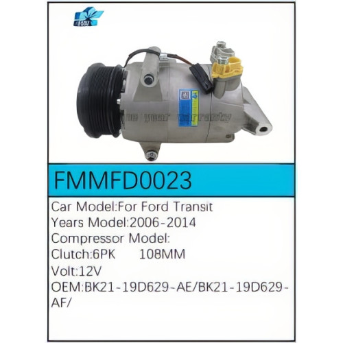 PartzBiz CE: -สำหรับคอมเพรสเซอร์ Ford - FMMFD0023 PartzBiz CE: -สำหรับคอมเพรสเซอร์ Ford - FMMFD0023