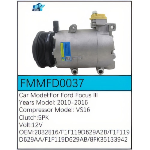 PartzBiz CE: -สำหรับคอมเพรสเซอร์ Ford - FMMFD0037 PartzBiz CE: -สำหรับคอมเพรสเซอร์ Ford - FMMFD0037