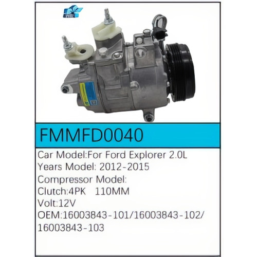 PartzBiz CE: -สำหรับคอมเพรสเซอร์ Ford - FMMFD0040 PartzBiz CE: -สำหรับคอมเพรสเซอร์ Ford - FMMFD0040