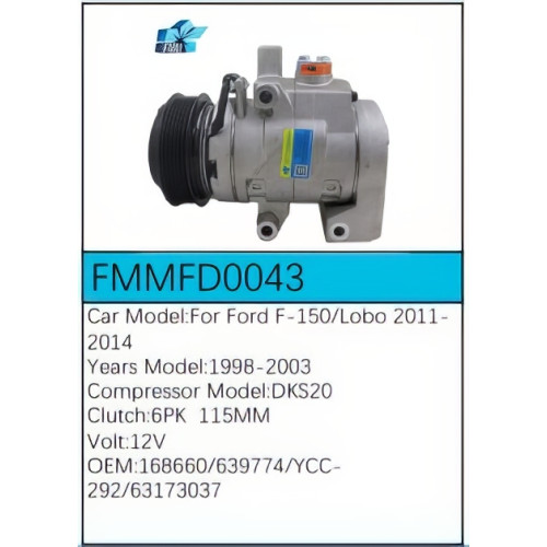 PartzBiz CE: -สำหรับคอมเพรสเซอร์ Ford - FMMFD0043 PartzBiz CE: -สำหรับคอมเพรสเซอร์ Ford - FMMFD0043