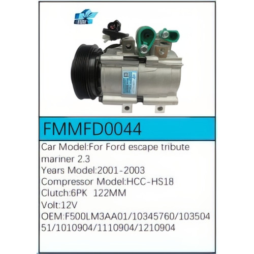 PartzBiz CE: -สำหรับคอมเพรสเซอร์ Ford - FMMFD0044 PartzBiz CE: -สำหรับคอมเพรสเซอร์ Ford - FMMFD0044