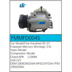 PartzBiz CE FMMFD0045 - สำหรับคอมเพรสเซอร์ Ford - FMMFD0045 PartzBiz CE FMMFD0045 - สำหรับคอมเพรสเซอร์ Ford - FMMFD0045