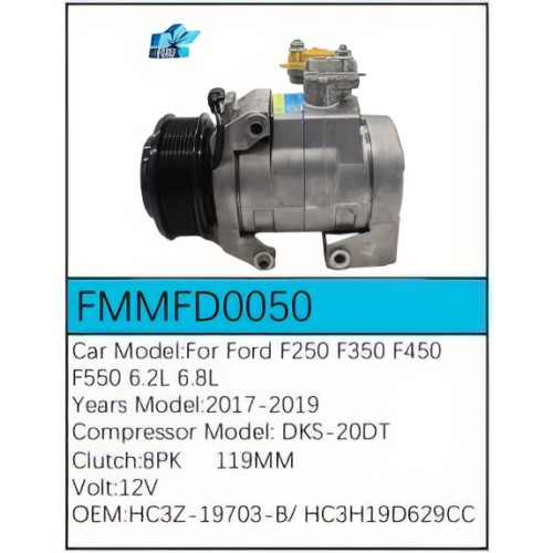 PartzBiz CE: -สำหรับคอมเพรสเซอร์ Ford - FMMFD0050 PartzBiz CE: -สำหรับคอมเพรสเซอร์ Ford - FMMFD0050