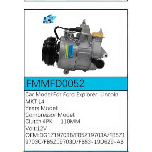 PartzBiz CE: -Compressor for  Ford - FMMFD0052