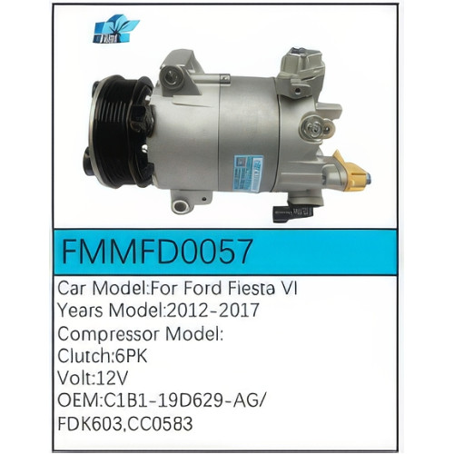 PartzBiz CE: -สำหรับคอมเพรสเซอร์ Ford - FMMFD0057 PartzBiz CE: -สำหรับคอมเพรสเซอร์ Ford - FMMFD0057