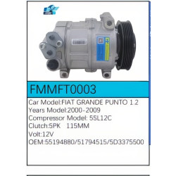 PartzBiz CE FMMFT0003 - สำหรับคอมเพรสเซอร์ Fiat - FMMFT0003