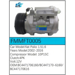 PartzBiz CE FMMFT0005 - สำหรับคอมเพรสเซอร์ Fiat - FMMFT0005