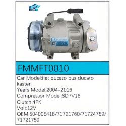 PartzBiz CE FMMFT0010 - สำหรับคอมเพรสเซอร์ Fiat - FMMFT0010