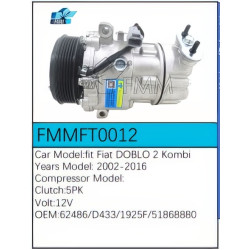 PartzBiz CE FMMFT0012 - สำหรับคอมเพรสเซอร์ Fiat - FMMFT0012