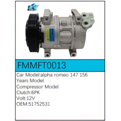 PartzBiz CE: -คอมเพรสเซอร์ FMMFT0013 PartzBiz CE: -คอมเพรสเซอร์ FMMFT0013