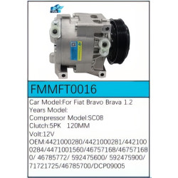 PartzBiz CE FMMFT0016 - สำหรับคอมเพรสเซอร์ Fiat - FMMFT0016