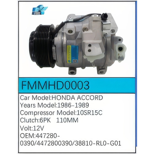 PartzBiz CE: -Compressor for Honda - FMMHD0003 PartzBiz CE: -Compressor for Honda - FMMHD0003