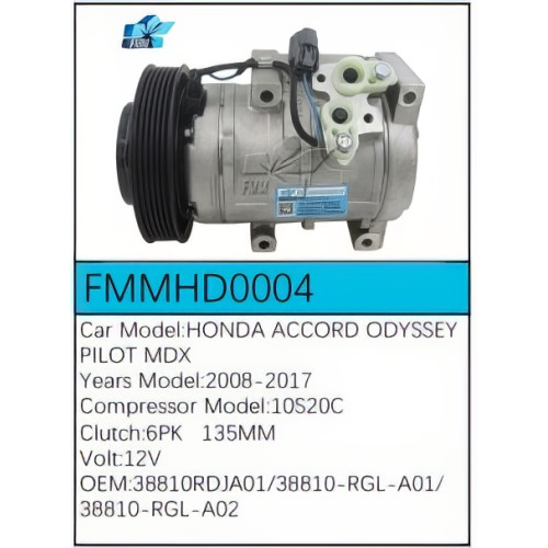 PartzBiz CE: -สำหรับคอมเพรสเซอร์ Honda - FMMHD0004 PartzBiz CE: -สำหรับคอมเพรสเซอร์ Honda - FMMHD0004
