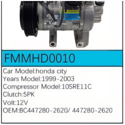 PartzBiz CE FMMHD0010 - Compressor for Honda - FMMHD0010 PartzBiz CE FMMHD0010 - Compressor for Honda - FMMHD0010