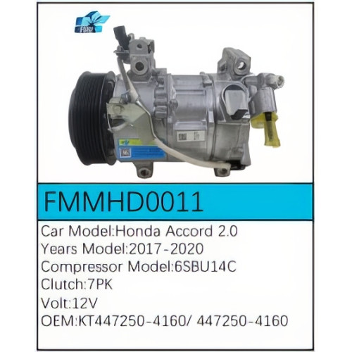 PartzBiz CE: -Compressor for Honda - FMMHD0011 PartzBiz CE: -Compressor for Honda - FMMHD0011