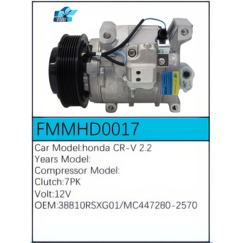 PartzBiz CE: -สำหรับคอมเพรสเซอร์ Honda - FMMHD0017 PartzBiz CE: -สำหรับคอมเพรสเซอร์ Honda - FMMHD0017