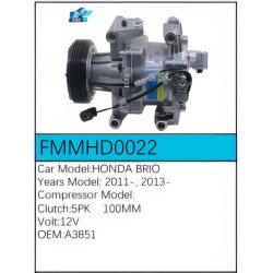 PartzBiz CE FMMHD0022 - Compressor for Honda - FMMHD0022 PartzBiz CE FMMHD0022 - Compressor for Honda - FMMHD0022