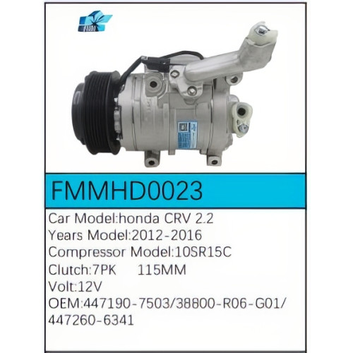 PartzBiz CE: -Compressor for Honda - FMMHD0023 PartzBiz CE: -Compressor for Honda - FMMHD0023